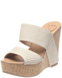 hellbeige Sandalen von Sax