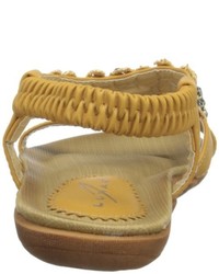 hellbeige Sandalen von Unbekannt