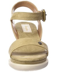 hellbeige Sandalen von Wrangler