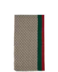 hellbeige Schal von Gucci