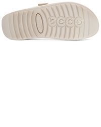 hellbeige Schuhe aus Leder von Ecco