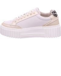hellbeige Schuhe aus Leder von s.Oliver