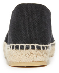 hellbeige Segeltuch Espadrilles von Kenzo