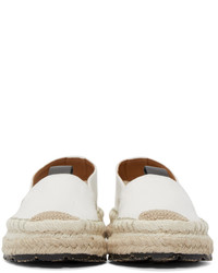 hellbeige Segeltuch Espadrilles von Acne Studios