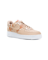 hellbeige Segeltuch niedrige Sneakers von Nike