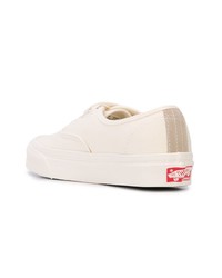 hellbeige Segeltuch niedrige Sneakers von Vans