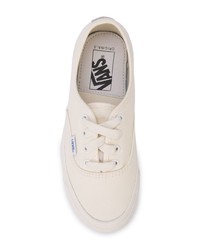 hellbeige Segeltuch niedrige Sneakers von Vans