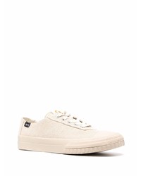 hellbeige Segeltuch niedrige Sneakers von Camper