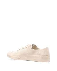 hellbeige Segeltuch niedrige Sneakers von Camper