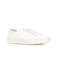 hellbeige Segeltuch niedrige Sneakers von Stella McCartney