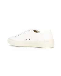 hellbeige Segeltuch niedrige Sneakers von Stella McCartney