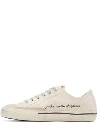 hellbeige Segeltuch niedrige Sneakers von Golden Goose Deluxe Brand