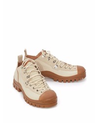 hellbeige Segeltuch niedrige Sneakers von JW Anderson