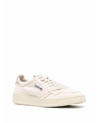 hellbeige Segeltuch niedrige Sneakers von AUTRY