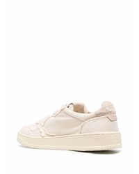 hellbeige Segeltuch niedrige Sneakers von AUTRY