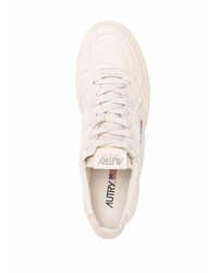 hellbeige Segeltuch niedrige Sneakers von AUTRY