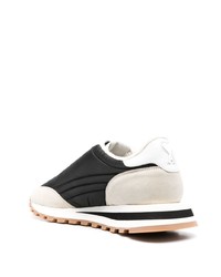 hellbeige Segeltuch niedrige Sneakers von Ami Paris