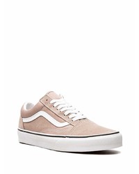 hellbeige Segeltuch niedrige Sneakers von Vans