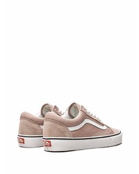 hellbeige Segeltuch niedrige Sneakers von Vans