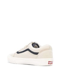 hellbeige Segeltuch niedrige Sneakers von Vans