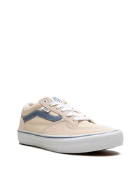 hellbeige Segeltuch niedrige Sneakers von Vans