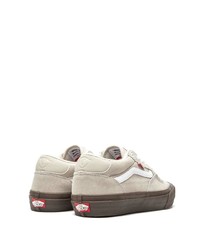 hellbeige Segeltuch niedrige Sneakers von Vans