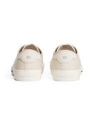 hellbeige Segeltuch niedrige Sneakers von Tommy Hilfiger