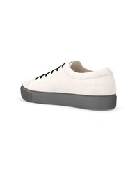 hellbeige Segeltuch niedrige Sneakers von Swear