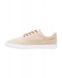hellbeige Segeltuch niedrige Sneakers von YOURTURN