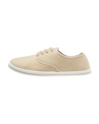 hellbeige Segeltuch niedrige Sneakers von YOURTURN