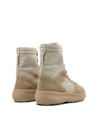 hellbeige Segeltucharbeitsstiefel von Fear Of God