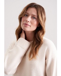 hellbeige Seidepullover von Seidensticker
