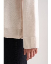 hellbeige Seidepullover von Seidensticker