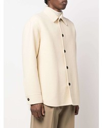 hellbeige Shirtjacke von Jil Sander