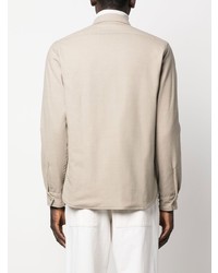 hellbeige Shirtjacke von Aspesi