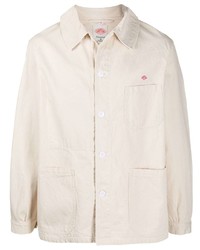 hellbeige Shirtjacke von Danton