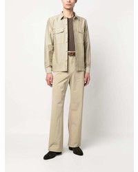 hellbeige Shirtjacke von Tom Ford