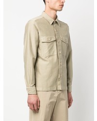 hellbeige Shirtjacke von Tom Ford