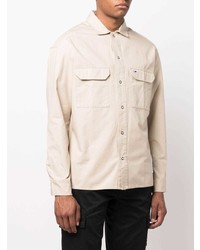 hellbeige Shirtjacke von Tommy Jeans