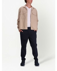 hellbeige Shirtjacke von BOSS