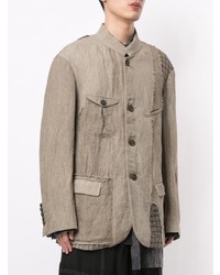 hellbeige Shirtjacke von Ziggy Chen