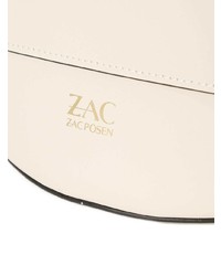 hellbeige Shopper Tasche aus Leder von Zac Zac Posen