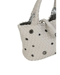 hellbeige Shopper Tasche aus Leder von EMILY & NOAH