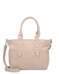 hellbeige Shopper Tasche aus Leder von Fritzi aus Preußen