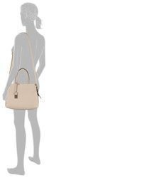 hellbeige Shopper Tasche aus Leder von Gabor