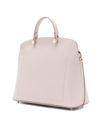 hellbeige Shopper Tasche aus Leder von Furla