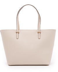 hellbeige Shopper Tasche aus Leder von Kate Spade