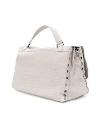 hellbeige Shopper Tasche aus Leder von Zanellato