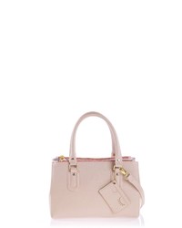 hellbeige Shopper Tasche aus Leder von Sansibar