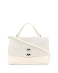 hellbeige Shopper Tasche aus Leder von Zanellato